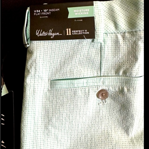 Pantaloni Da Golf Walter Hagen Perfect 11 - Vestibilità Dritta, Taglie Grandi E Alte, Kaki Chiaro